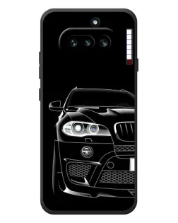 Чехол для Nothing Phone (4a) с картинкой «Темный силуэт BMW»