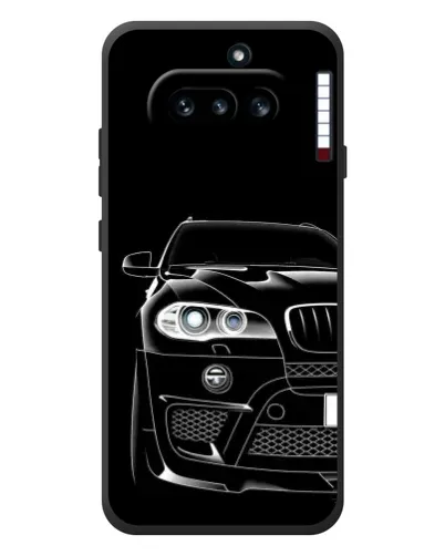 Чехол для Nothing Phone (4a) с картинкой «Темный силуэт BMW»
