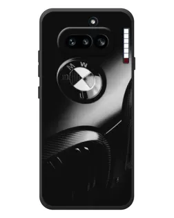 Чехол для Nothing Phone (4a) с картинкой «Эмблема BMW — макро»