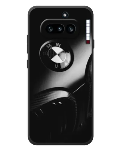 Чехол для Nothing Phone (4a) с картинкой «Эмблема BMW — макро»
