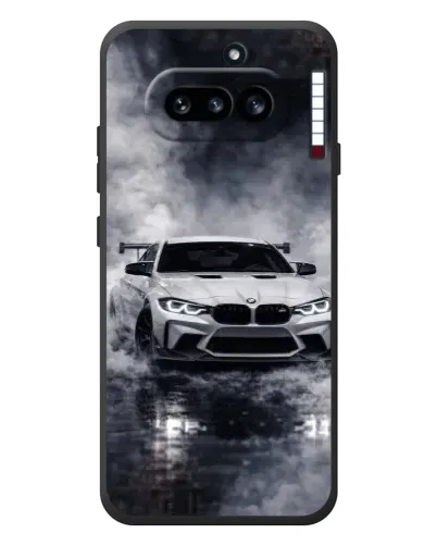 Чехол для Nothing Phone (4a) с картинкой «BMW сквозь туман»
