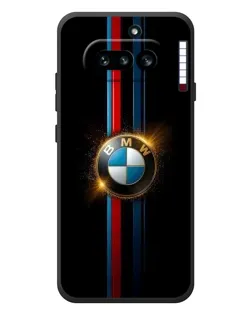 Чехол для Nothing Phone (4a) с картинкой «BMW M-Power неон»