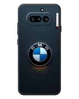 Чехол для Nothing Phone (4a) с картинкой «Логотип BMW — минимализм»