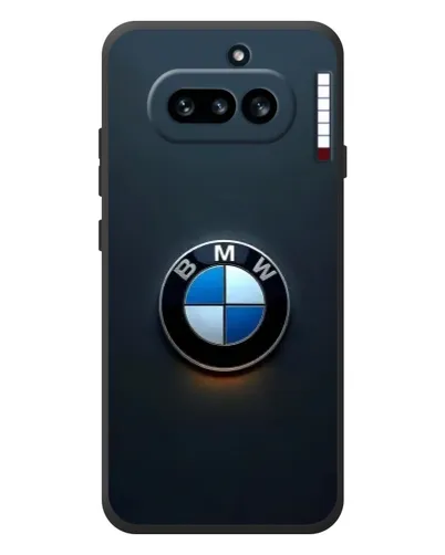 Чехол для Nothing Phone (4a) с картинкой «Логотип BMW — минимализм»