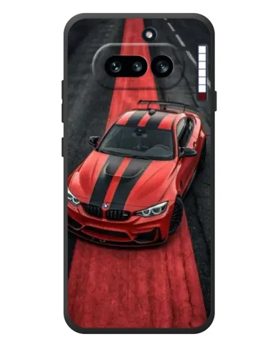 Чехол для Nothing Phone (4a) с картинкой «BMW на красной дорожке»