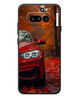 Чехол для Nothing Phone (4a) с картинкой «Осенняя BMW M4»