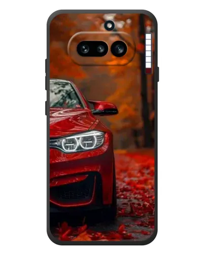 Чехол для Nothing Phone (4a) с картинкой «Осенняя BMW M4»