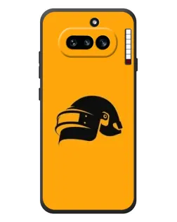 Чехол для Nothing Phone (4a) с картинкой «PUBG — золотой шлем» Чехол для Nothing Phone (4a) с картинкой «PUBG — золотой шлем»