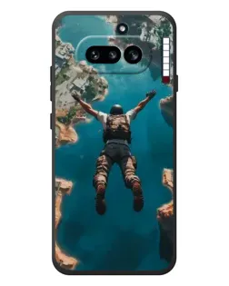 Чехол для Nothing Phone (4a) с картинкой «PUBG — свободное падение» Чехол для Nothing Phone (4a) с картинкой «PUBG — свободное падение»