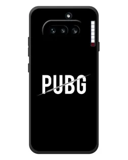 Чехол для Nothing Phone (4a) с картинкой «PUBG — белый логотип» Чехол для Nothing Phone (4a) с картинкой «PUBG — белый логотип»