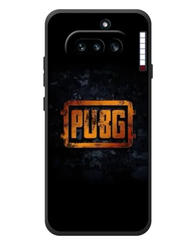 Чехол для Nothing Phone (4a) с картинкой «PUBG — золотой логотип»