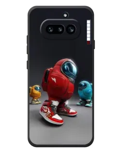 Чехол для Nothing Phone (4a) с картинкой «Among Us — 3D стиль»
