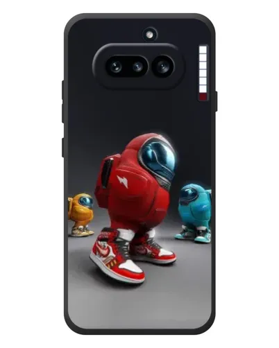 Чехол для Nothing Phone (4a) с картинкой «Among Us — 3D стиль» Чехол для Nothing Phone (4a) с картинкой «Among Us — 3D стиль»