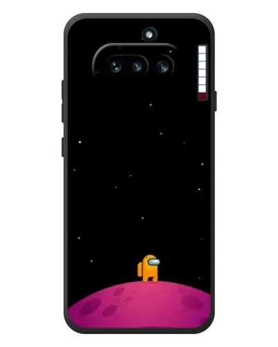 Чехол для Nothing Phone (4a) с картинкой «Одинокий герой на планете» Чехол для Nothing Phone (4a) с картинкой «Одинокий герой на планете»