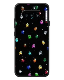 Чехол для Nothing Phone (4a) с картинкой «Экипаж Among Us»
