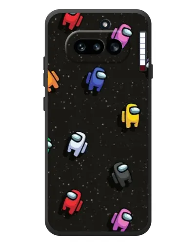 Чехол для Nothing Phone (4a) с картинкой «Космический паттерн Among Us» Чехол для Nothing Phone (4a) с картинкой «Космический паттерн Among Us»