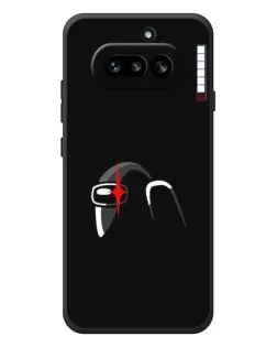 Чехол для Nothing Phone (4a) с картинкой «Among Us шлем»