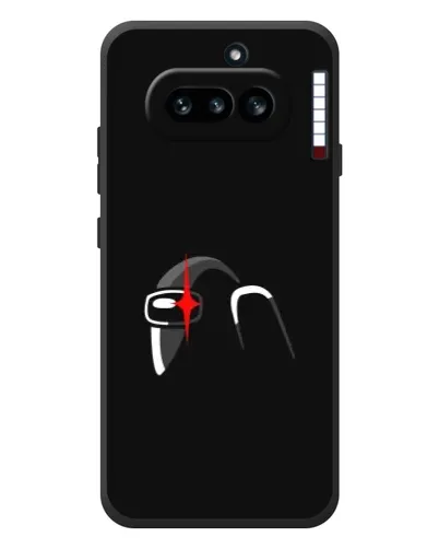 Чехол для Nothing Phone (4a) с картинкой «Among Us шлем» Чехол для Nothing Phone (4a) с картинкой «Among Us шлем»