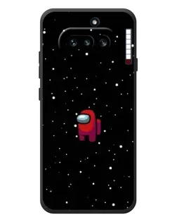 Чехол для Nothing Phone (4a) с картинкой «Красный Among Us»