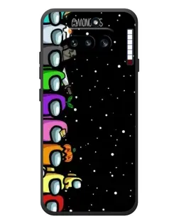 Чехол для Nothing Phone (4a) с картинкой «Команда Among Us»