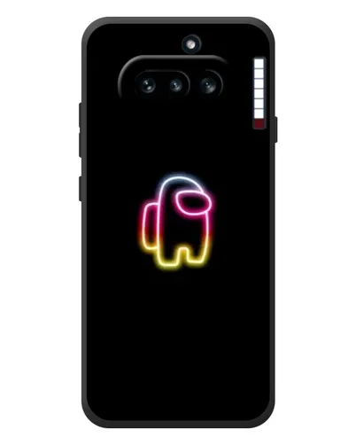 Чехол для Nothing Phone (4a) с картинкой «Among Us градиент» Чехол для Nothing Phone (4a) с картинкой «Among Us градиент»