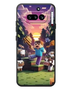 Чохол для Nothing Phone (4a) з картинкою «Стів на фермі» Чохол для Nothing Phone (4a) з картинкою «Стів на фермі»