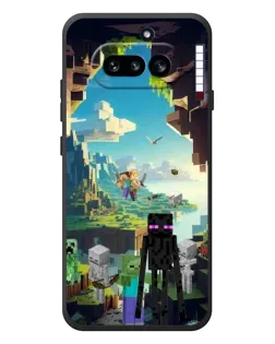 Чохол для Nothing Phone (4a) з картинкою «Ендермен у лісі»