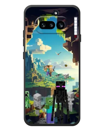 Чохол для Nothing Phone (4a) з картинкою «Ендермен у лісі»