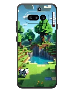 Чохол для Nothing Phone (4a) з картинкою «Minecraft літній день»