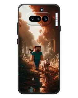 Чохол для Nothing Phone (4a) з картинкою «Стів у лісі»