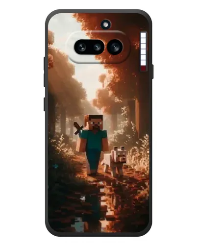 Чохол для Nothing Phone (4a) з картинкою «Стів у лісі»