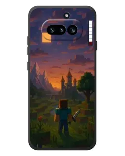Чохол для Nothing Phone (4a) з картинкою «Стів біля вежі»