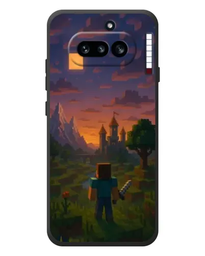 Чохол для Nothing Phone (4a) з картинкою «Стів біля вежі»