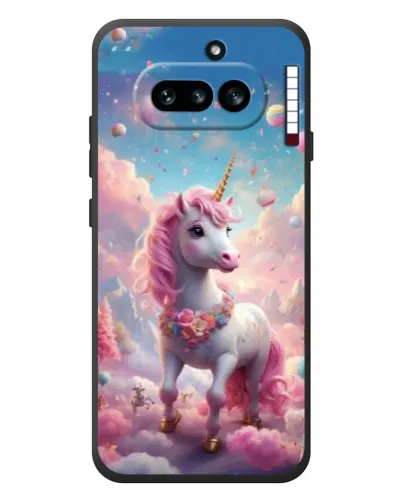 Чехол для Nothing Phone (4a) с картинкой «Единорог среди облаков» Чехол для Nothing Phone (4a) с картинкой «Единорог среди облаков»