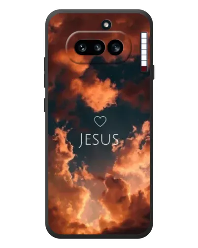Чехол для Nothing Phone (4a) с картинкой «Сияние Имени Jesus»