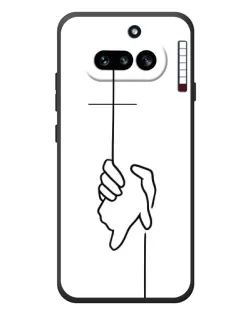 Чохол для Nothing Phone (4a) з картинкою «Рука тримає»