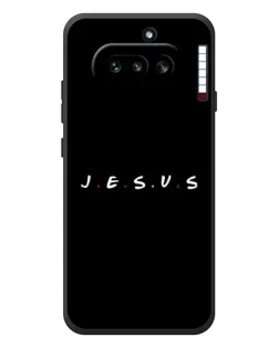 Чехол для Nothing Phone (4a) с картинкой «Точки веры J.E.S.U.S.»