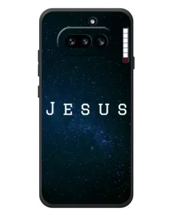Чехол для Nothing Phone (4a) с картинкой «Звездное небо Jesus»