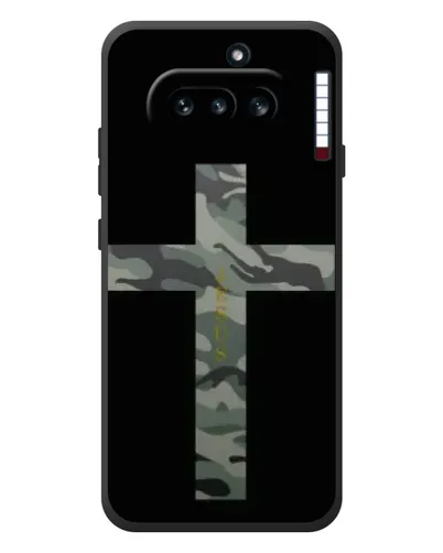 Чехол для Nothing Phone (4a) с картинкой «Милитари Крест»