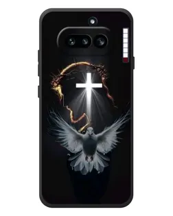 Чехол для Nothing Phone (4a) с картинкой «Голубь и Свет»