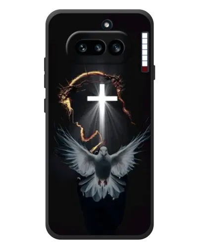 Чехол для Nothing Phone (4a) с картинкой «Голубь и Свет»