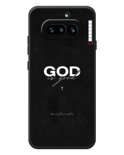 Чехол для Nothing Phone (4a) с картинкой «GOD — Бог над всем»