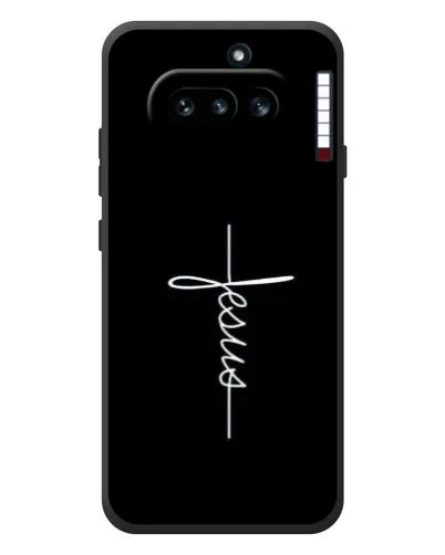 Чехол для Nothing Phone (4a) с картинкой «Тонкая линия веры»