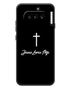 Чехол для Nothing Phone (4a) с картинкой «Иисус любит тебя»