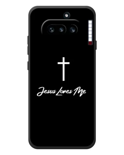 Чехол для Nothing Phone (4a) с картинкой «Иисус любит тебя»