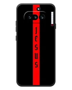 Чехол для Nothing Phone (4a) с картинкой «Красная линия веры»