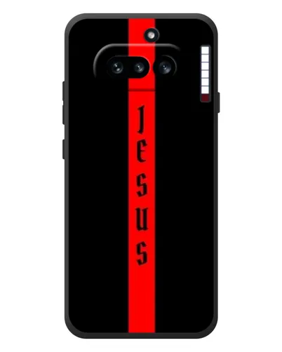 Чехол для Nothing Phone (4a) с картинкой «Красная линия веры»