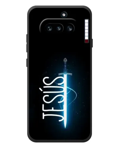 Чехол для Nothing Phone (4a) с картинкой «Меч Духа Jesus»