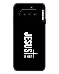 Чехол для Nothing Phone (4a) с картинкой «Вертикаль веры Jesus»