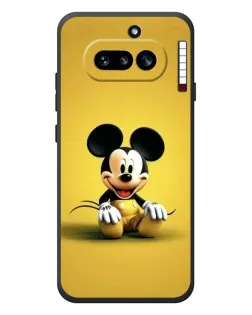 Чохол для Nothing Phone (4a) з картинкою «Міккі на жовтому»